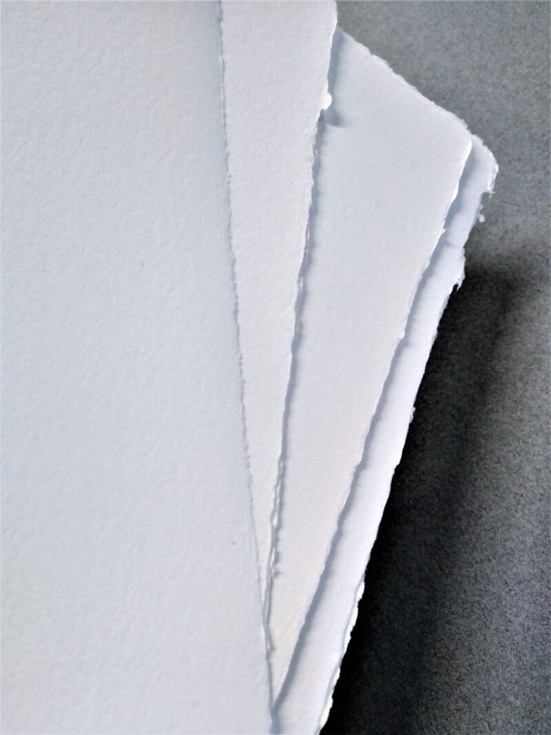 Carta fatta a mano per acquarello - grana satinata - 300gr, 56x76cm