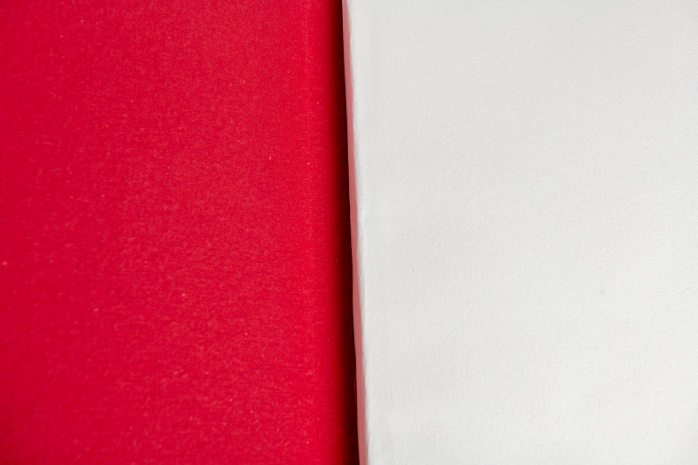 Libretto rilegato a mano - Cover colorata a grana grossa e interni colorati - 8x11